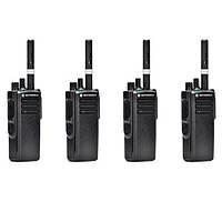 Рация Motorola (набор 4 шт) DP4400e VHF AES-256 с шифрованием профессиональная