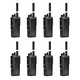 Радіостанція Motorola (комплект 8 шт) DP4400e VHF AES-256 з шифруванням професійна