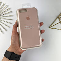 Силиконовый чехол на iPhone 7 Plus / 8 Plus Full с закрытым низом Pink sand (19)