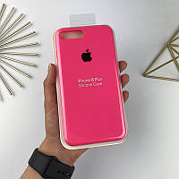 Силіконовий чохол на iPhone 7 Plus / 8 Plus Full із закритим низом Shiny Pink (38)