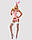 Еротичний костюм зайчика Obsessive Bunny suit 4 pcs costume pink S/M, рожевий, топ з підв’язками, тр, фото 4