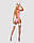 Еротичний костюм зайчика Obsessive Bunny suit 4 pcs costume pink S/M, рожевий, топ з підв’язками, тр, фото 5