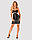Сукня під зміїну шкіру Obsessive Vivianty dress XS/S, чорна, фото 3