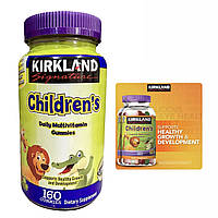 Мультивітамінний комплекс для дітей Kirkland Signature Childrens Multivitamin 160 жувальних мармеладок