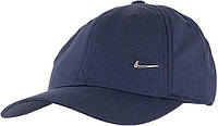 Бейсболка подростковая Nike H86 CAP METAL SWOOSH темно-синяя AV8055-451