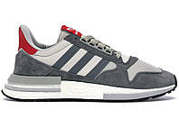 Кросівки Adidas ZX 500 RM Grey Four Scarlet B42204 45