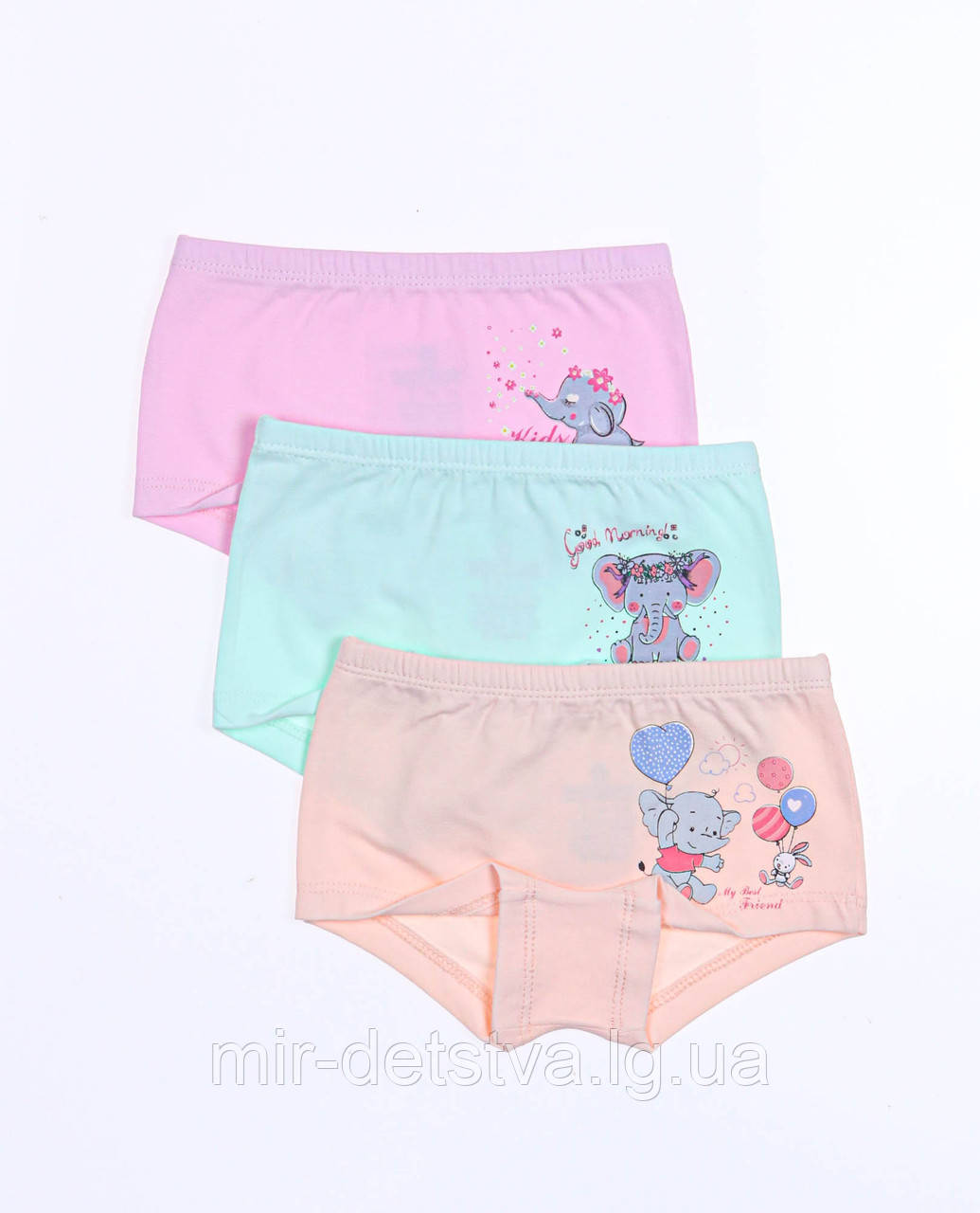 Трусики-шортики дитячі для дівчаток ТМ Baykar, Туреччина оптом р.2 (110-116 см), фото 1