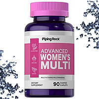 Вітаміни для жінок Piping Rock Advanced Women's Multi 90 таблеток (каплетс)