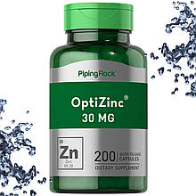 ОптіЦинк Piping Rock OptiZinc 30 мг 200 капсул