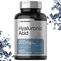 Гіалуронова кислота Horbaach Hyaluronic Acid 200 мг на порцію 150 капсул