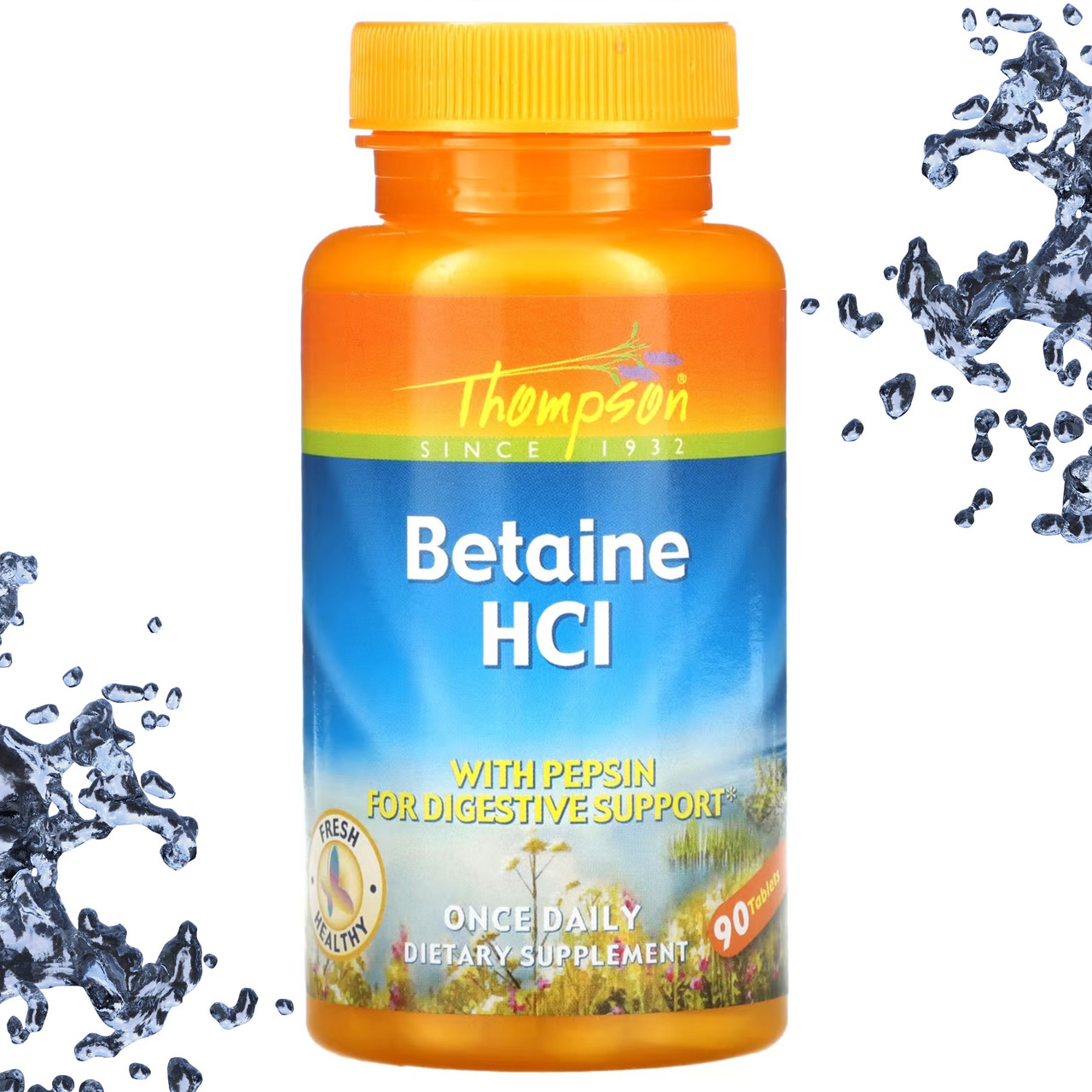 Бетаїн Гідрохлорид Thompson Betaine HCI 90 таблеток