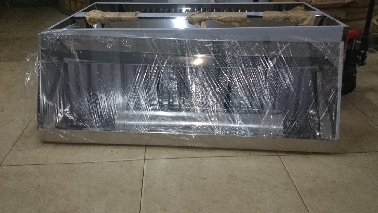 Парасолька витяжна пристінна з жироловильничами 600х1200, фото 1