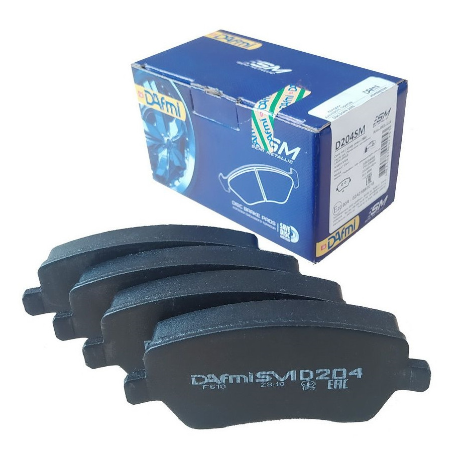 Колодки гальмові передні RENA DACIA Logan MCV 07-…, Duster 10-…, Lodgy/Dokker 12-…, Clio III/IV 10-…, Captur 13-…, Kangoo 10-...