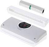 Вакууматор для пакування їжі + рулон плівки 3м Adler AD 4503 (130 Вт, ширина до 30 см, польський), фото 6