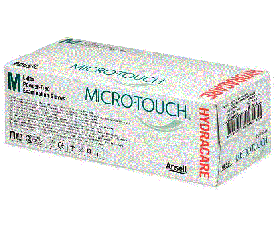 Рукавички латексні Ансел Hydracare 100 шт. розмір XS