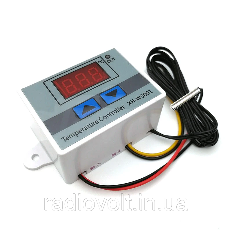 Терморегулятор цифровий термостат XH-W3001 -50~110С 220В 1500Вт, фото 1