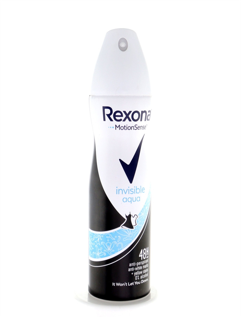 Дезодорант аерозольний жіночий Rexona Invisible Invisible Aqua150 мл.