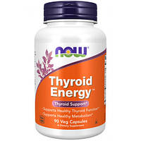 NOW THYROID ENERGY здоровье щитовидной железы в капсулах №90