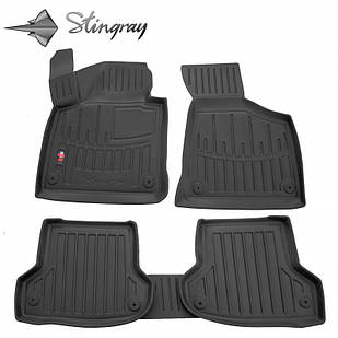 Килимки 3D "Stingray" на Audi A3 8P (2003-2012) 5 шт