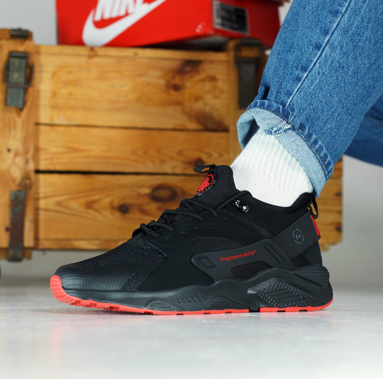Nike Air Huarache Fragment Design 44 28
