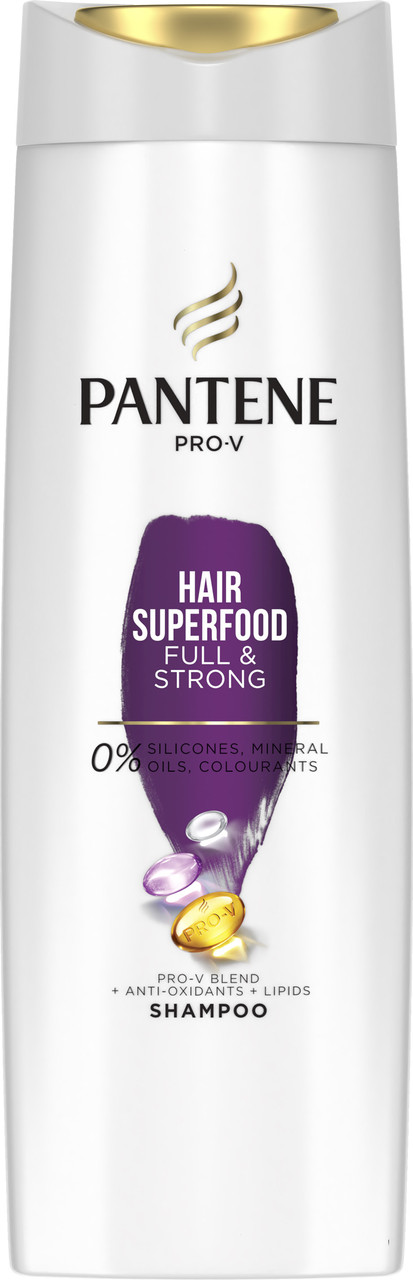 Шампунь Pantene "Hair Superfood" (400мл.)