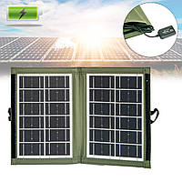 Портативная солнечная панель для зарядки телефона CL-670 7.2W 6V 1.2A солнечная панель для кемпинга (ZK)