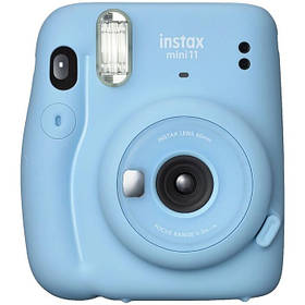 Fujifilm INSTAX Mini 11[Фотокамера миттєвого друку INSTAX Mini 11 SKY BLUE]  Baumar - Завжди Вчасно