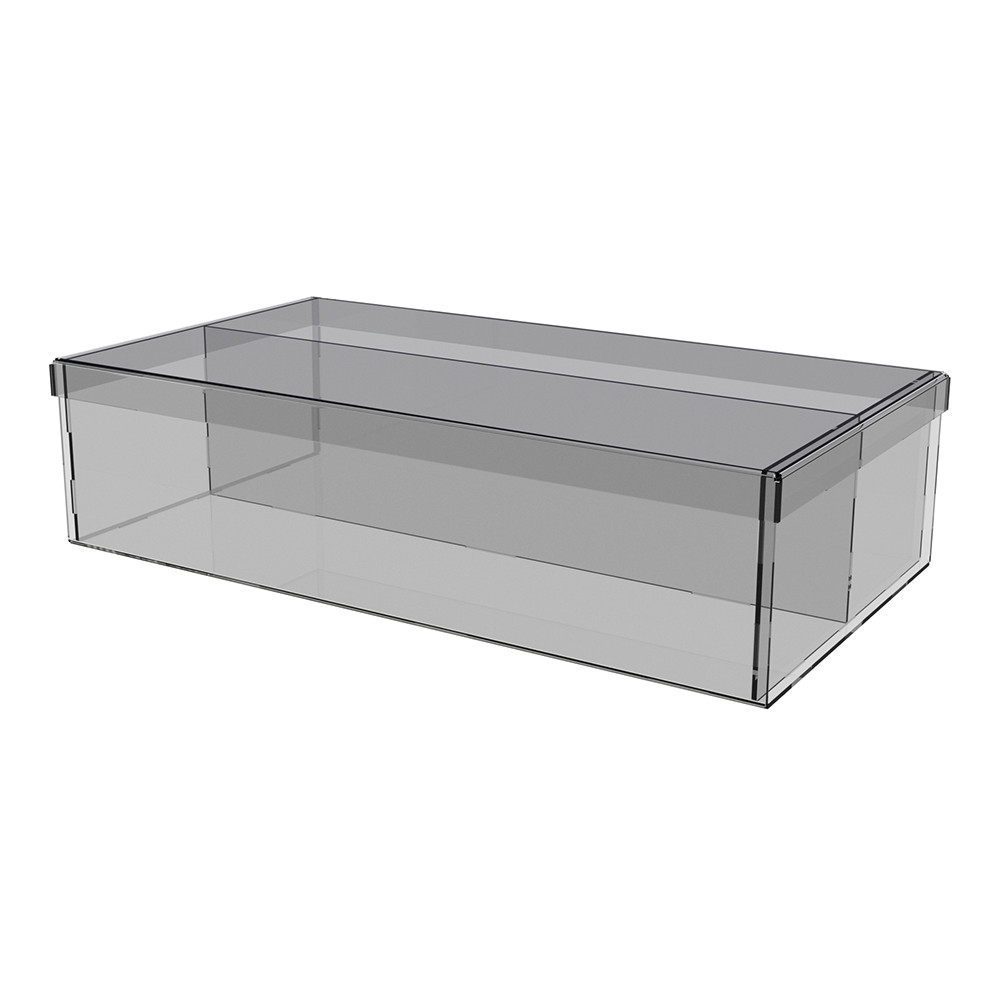 Коробка акрилова EKOSTAR 260х140х65 з кришкою