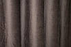 Комплект штор (2шт. 1,5х2,75м.) оксамит (бархат) "Kadife". Колір коричневий. Код 1131ш 30-949, фото 9
