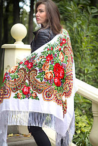 Хустка украинська народний мотив Ганна троянда