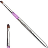 Пензлик закруглений для нарощування та дизайну нігтів №6, фото 2