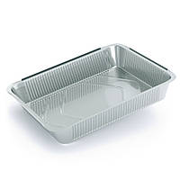 Контейнер із харчової алюмінієвої фольги прямокутний об'єм 3100мл SP98L 50 шт/уп.