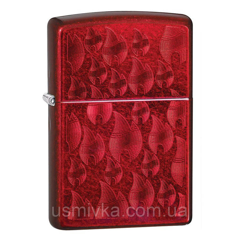 Zippo Iced Zippo Flame Design 29824, запальничка зиппо вогонь, фото 1