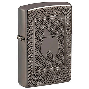 Zippo Flame Pattern Design 48569, запальничка зипо армована