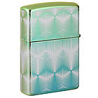 Zippo Pattern Design 49813, запальничка зипо зелена, фото 2
