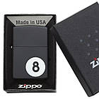 Zippo Billiards 28432 запальничка зипо-білиард, фото 6