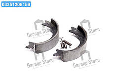 Колодка гальмівна  3308,66 стоянкового (к-кт 2 шт., у зборі) ПРЕМІУМ 3308-3507014