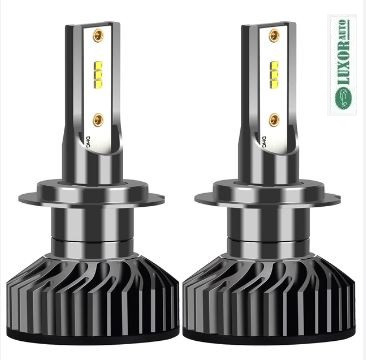 Світлодіодні LED автолампи INFITARY F2 HB3 Zes chip 72W 10 000LM з обманкою (Canbus) LED лампи HB3 6500K