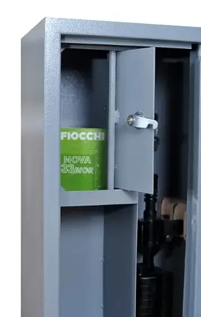 Сейф збройовий ЯОУ-1000, сірий (100х28х20 см) 1,2-1,5 мм, фото 4