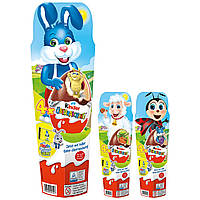 Шоколадные яйца Kinder Uberraschung Easter 4s 80g