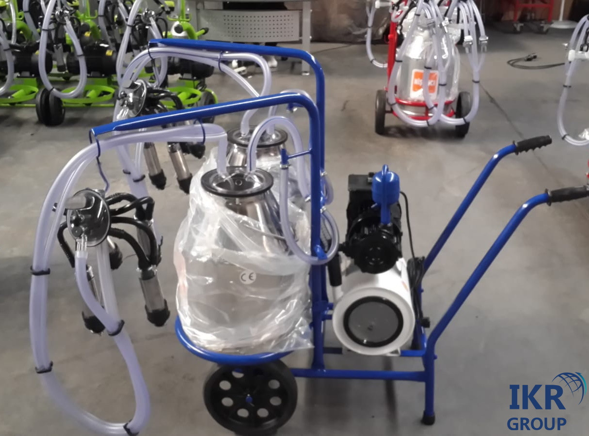 Доїльний апарат для двох корів в два відра Most, Barbaros Motor TK 2-2 PK