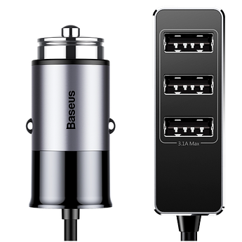 АЗП Baseus 4хUSB 5.5A Enjoy Together 4-IN-1