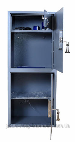 Офісний сейф СБ-1200/2К (120х45х40 см) 1,5-2 мм на дві секції, фото 1