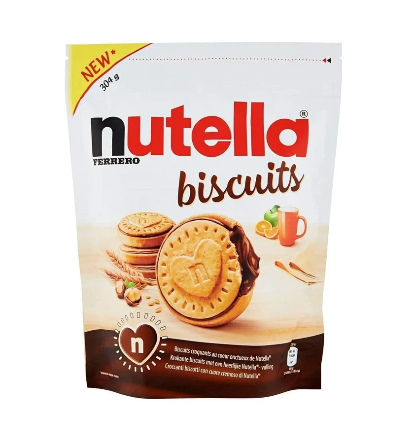 Печиво Nutella Biscuits 304g, 1шт