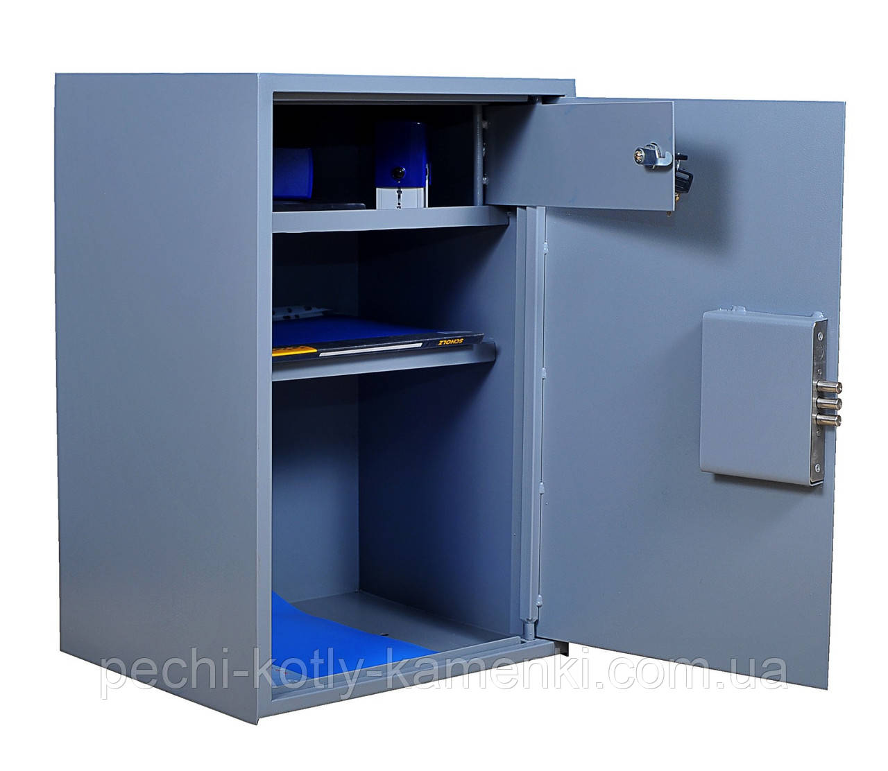 Офисный сейф СБ-600К (60х40х35 см) 1,5-2 мм - фото 3 - id-p1786930426