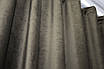 Комплект штор (2шт. 1,5х2,75м.) оксамит (бархат) "Kadife". Колір болотний. Код 1130ш 30-947, фото 7