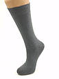 Чоловічі високі класичні шкарпетки Soc Cos однотонні розмір 41-44 12 пар/уп сірі, фото 3
