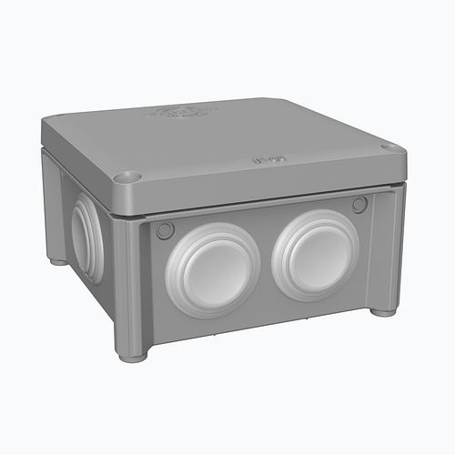 Коробка распределительная PLANK 85х85х40мм. IP55 накладная, квадратная ...