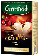 Чай листовий GREENFIELD Vanilla Cranberry 100 г журавлина