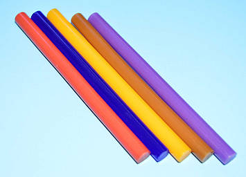 Клей до клеяркі d7мм рожевий L=100мм 12-0279